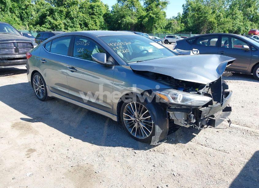 2017 Hyundai Elantra SPORT (VIN KMHD04LB8HU326120) main photo