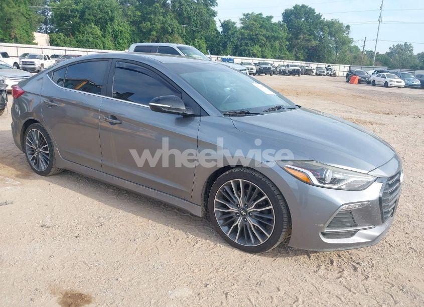 2018 Hyundai Elantra SPORT (VIN KMHD04LB9JU543441) main photo