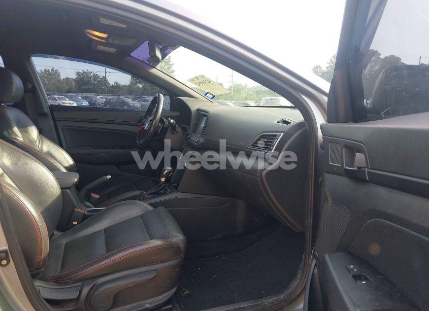 Photo 5 of 2018 Hyundai Elantra SPORT (VIN KMHD04LB9JU543441)