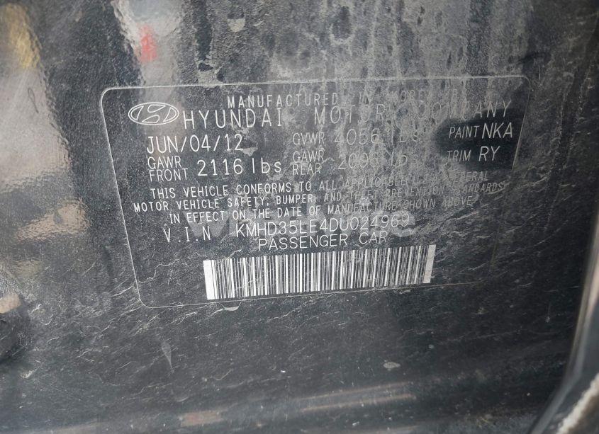 Photo 9 of 2013 Hyundai Elantra GT (VIN KMHD35LE4DU024969)