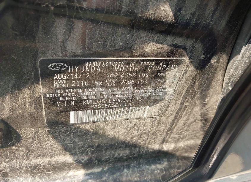 Photo 9 of 2013 Hyundai Elantra GT (VIN KMHD35LE6DU041515)