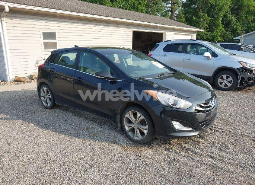 2013 Hyundai Elantra GT BASE W/BLUE (VIN KMHD35LE7DU061319) main photo