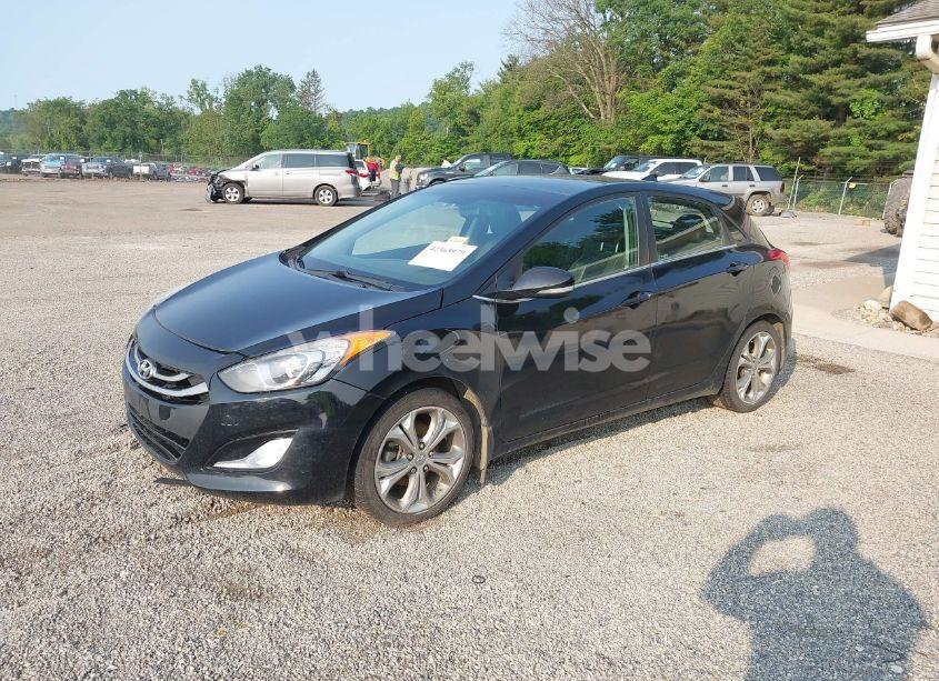 Photo 2 of 2013 Hyundai Elantra GT BASE W/BLUE (VIN KMHD35LE7DU061319)