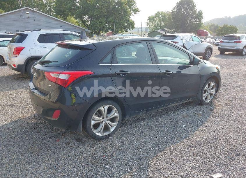 Photo 4 of 2013 Hyundai Elantra GT BASE W/BLUE (VIN KMHD35LE7DU061319)