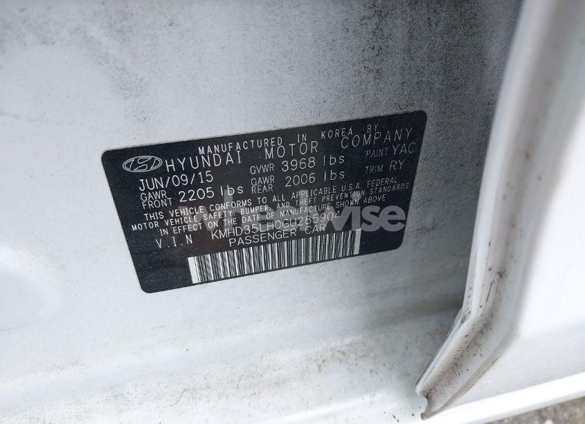 Photo 9 of 2016 Hyundai Elantra GT (VIN KMHD35LH0GU285904)