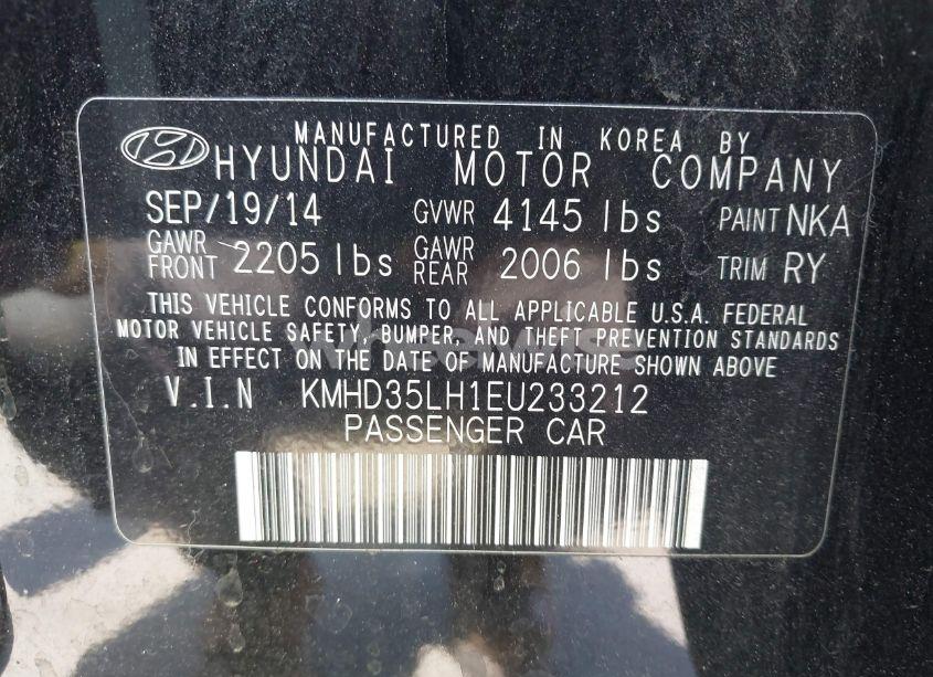 Photo 9 of 2014 Hyundai Elantra GT (VIN KMHD35LH1EU233212)