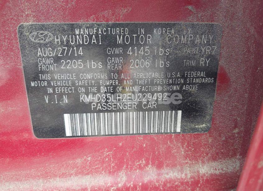 Photo 9 of 2014 Hyundai Elantra GT (VIN KMHD35LH2EU229492)