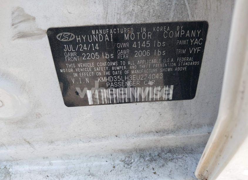 Photo 9 of 2014 Hyundai Elantra GT (VIN KMHD35LH3EU224043)