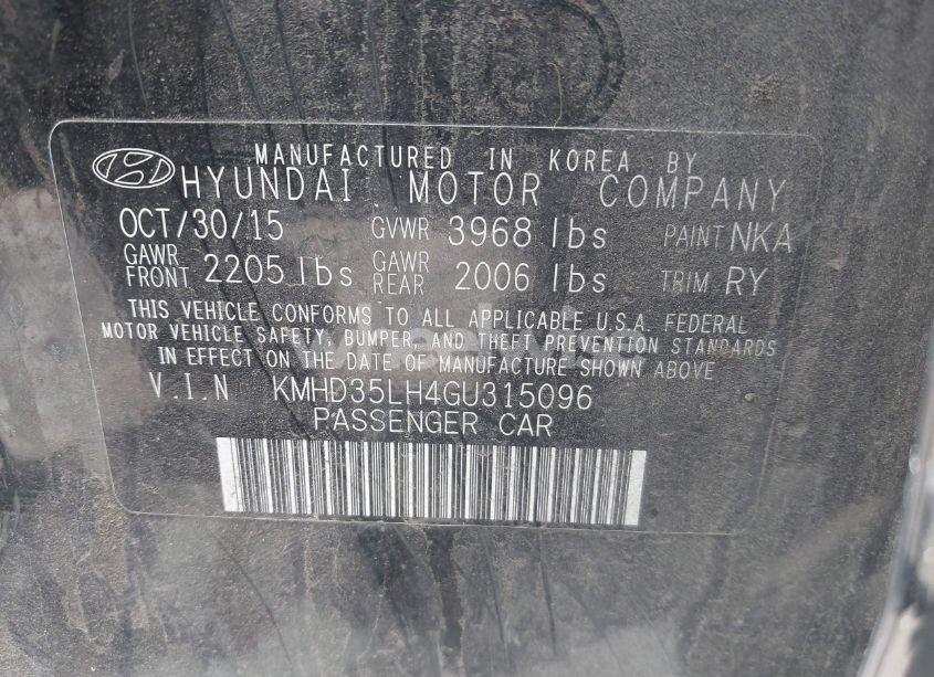 Photo 9 of 2016 Hyundai Elantra GT (VIN KMHD35LH4GU315096)