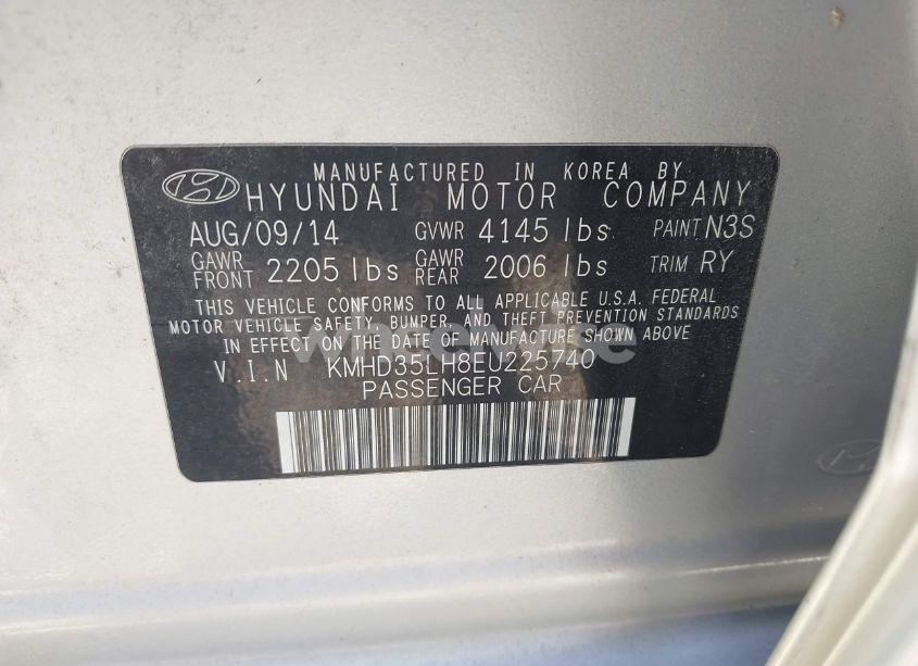 Photo 9 of 2014 Hyundai Elantra GT (VIN KMHD35LH8EU225740)