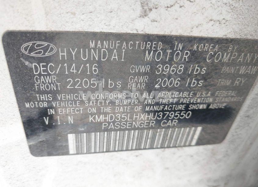 Photo 9 of 2017 Hyundai Elantra GT (VIN KMHD35LHXHU379550)