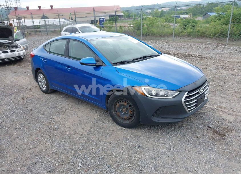 2017 Hyundai Elantra SE (VIN KMHD74LF0HU071915) main photo