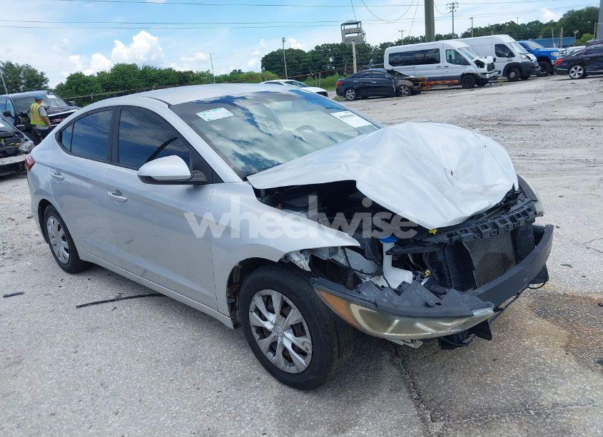 2017 Hyundai Elantra SE (VIN KMHD74LF0HU075074) main photo
