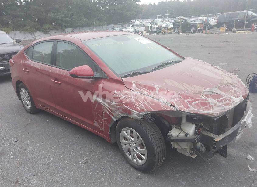 2017 Hyundai Elantra SE (VIN KMHD74LF1HU190718) main photo