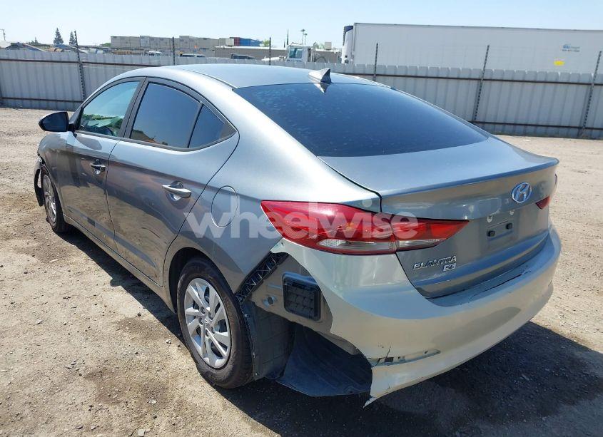 Photo 3 of 2017 Hyundai Elantra SE (VIN KMHD74LF2HU061211)