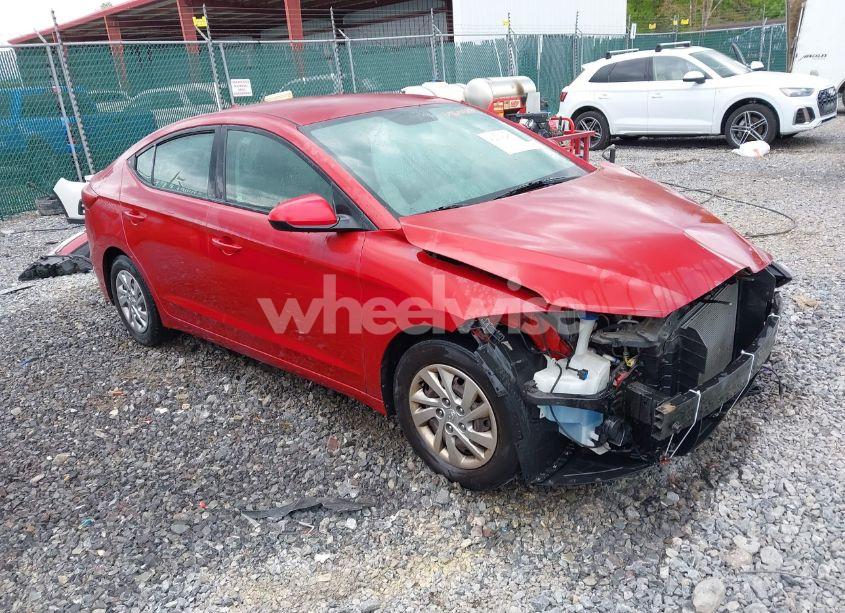 2017 Hyundai Elantra SE (VIN KMHD74LF2HU124419) main photo