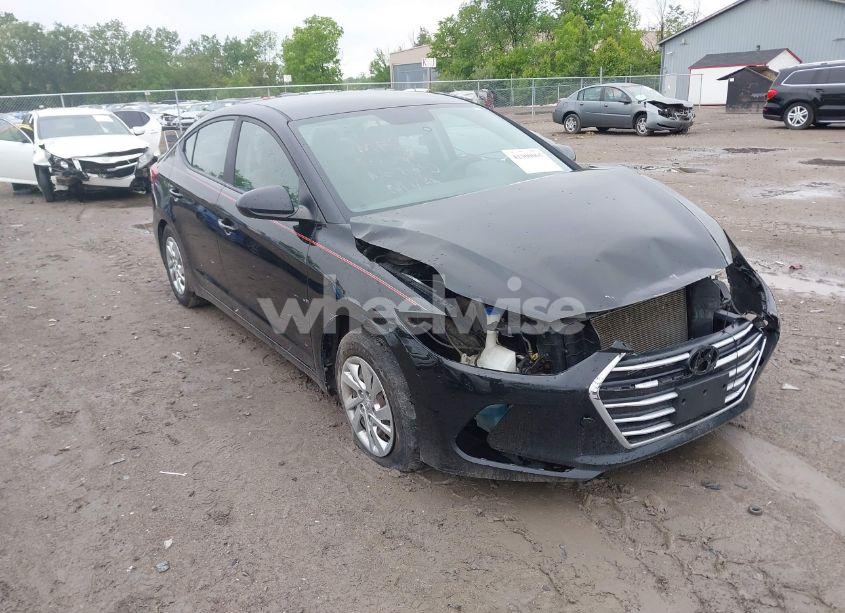 2017 Hyundai Elantra SE (VIN KMHD74LF3HU091950) main photo