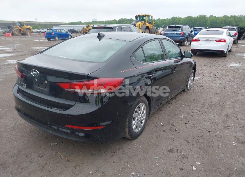 Photo 4 of 2017 Hyundai Elantra SE (VIN KMHD74LF3HU091950)
