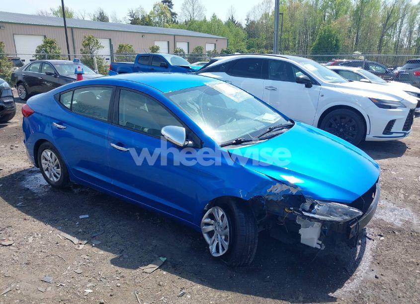 2017 Hyundai Elantra SE (VIN KMHD74LF6HU144401) main photo