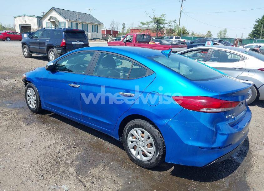 Photo 3 of 2017 Hyundai Elantra SE (VIN KMHD74LF6HU144401)