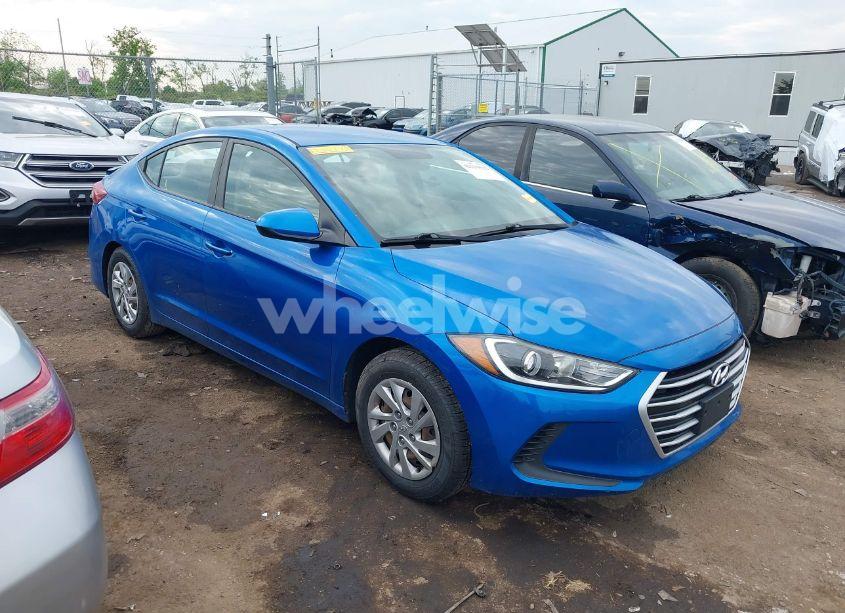 2017 Hyundai Elantra SE (VIN KMHD74LF7HU336779) main photo