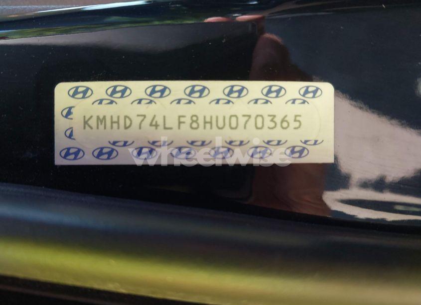 Photo 9 of 2017 Hyundai Elantra SE (VIN KMHD74LF8HU070365)