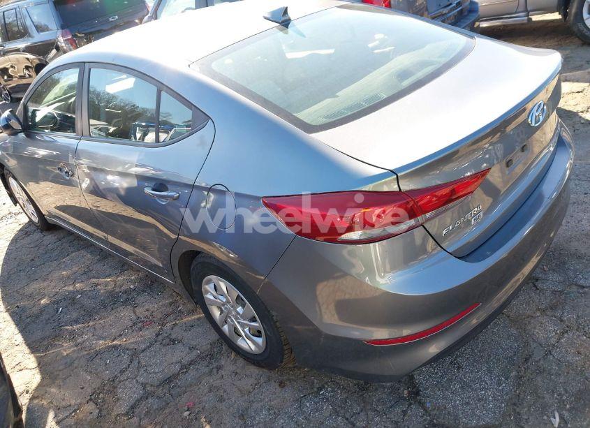 Photo 3 of 2017 Hyundai Elantra SE (VIN KMHD74LF9HU071525)