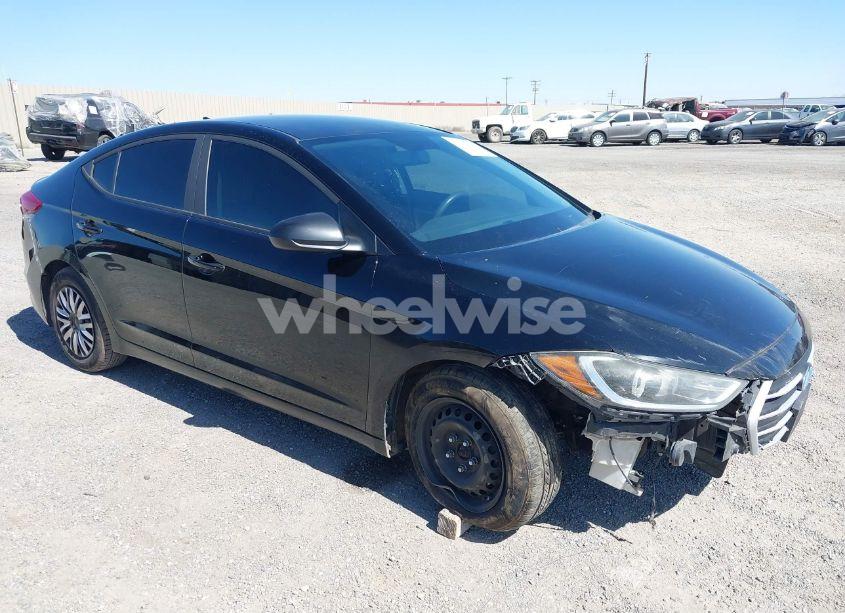 2017 Hyundai Elantra SE (VIN KMHD74LF9HU082458) main photo