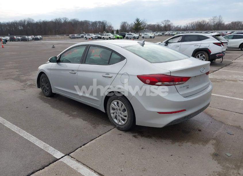 Photo 3 of 2017 Hyundai Elantra SE (VIN KMHD74LF9HU367127)