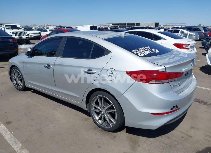 Photo 3 of 2017 Hyundai Elantra SE (VIN KMHD74LFXHU095347)