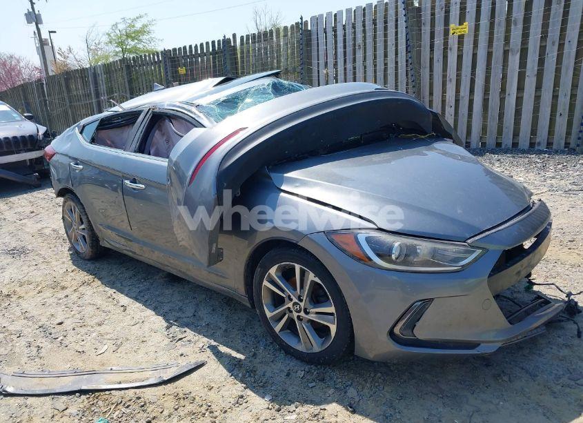 2017 Hyundai Elantra LIMITED (VIN KMHD84LF0HU227500) main photo