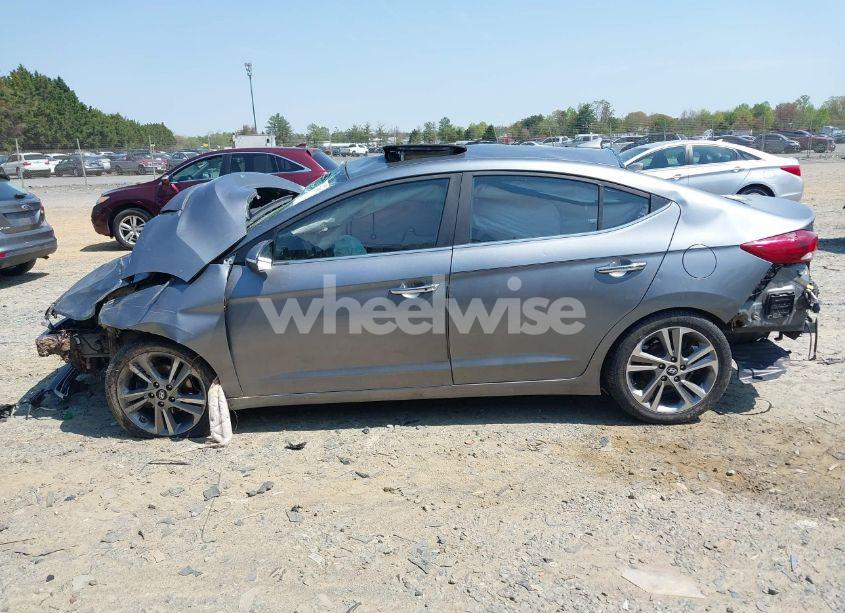 Photo 14 of 2017 Hyundai Elantra LIMITED (VIN KMHD84LF0HU227500)