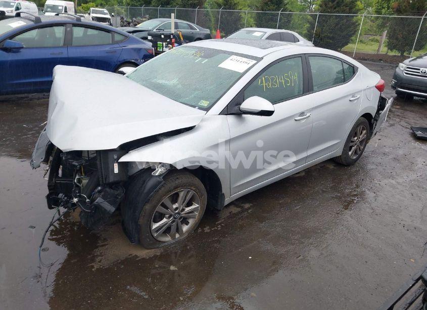 Photo 2 of 2018 Hyundai Elantra VALUE EDITION (VIN KMHD84LF0JU449279)