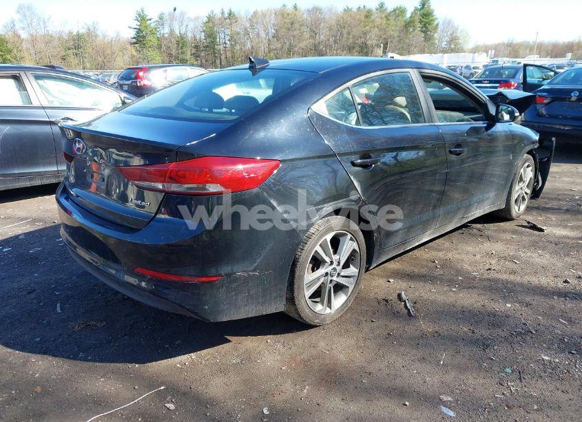 Photo 4 of 2018 Hyundai Elantra LIMITED (VIN KMHD84LF1JU492156)