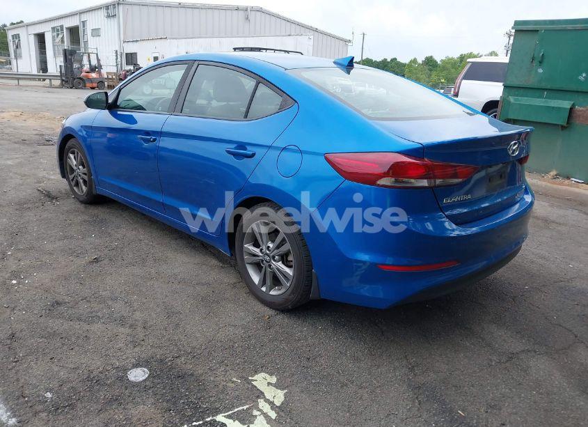 Photo 3 of 2018 Hyundai Elantra SEL (VIN KMHD84LF1JU677906)