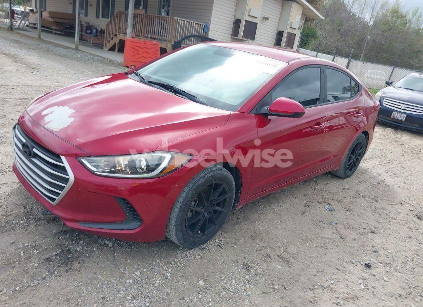 Photo 2 of 2017 Hyundai Elantra SE (VIN KMHD84LF2HU417539)