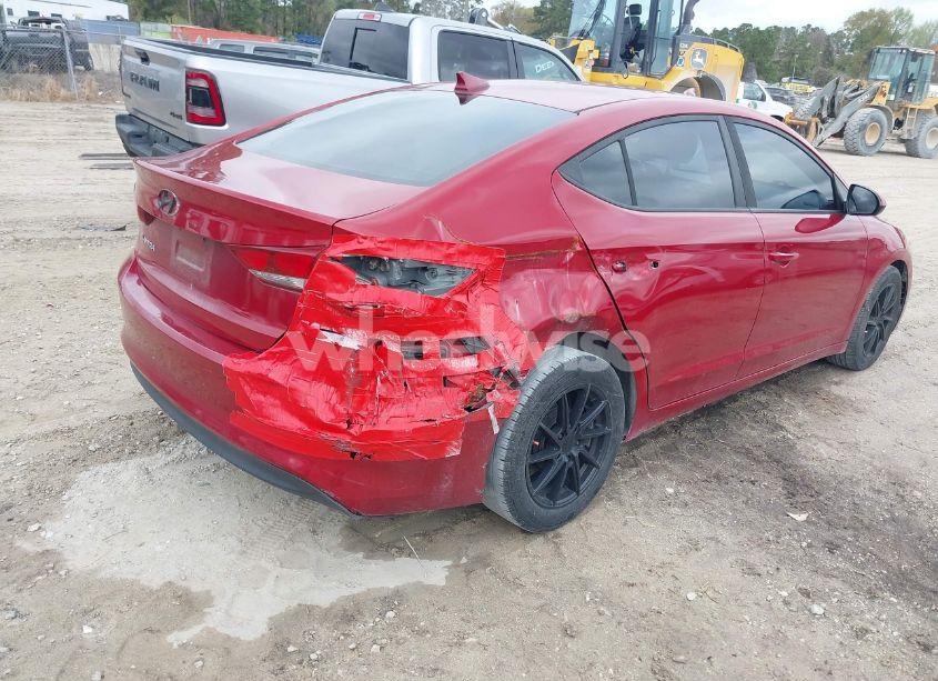 Photo 4 of 2017 Hyundai Elantra SE (VIN KMHD84LF2HU417539)