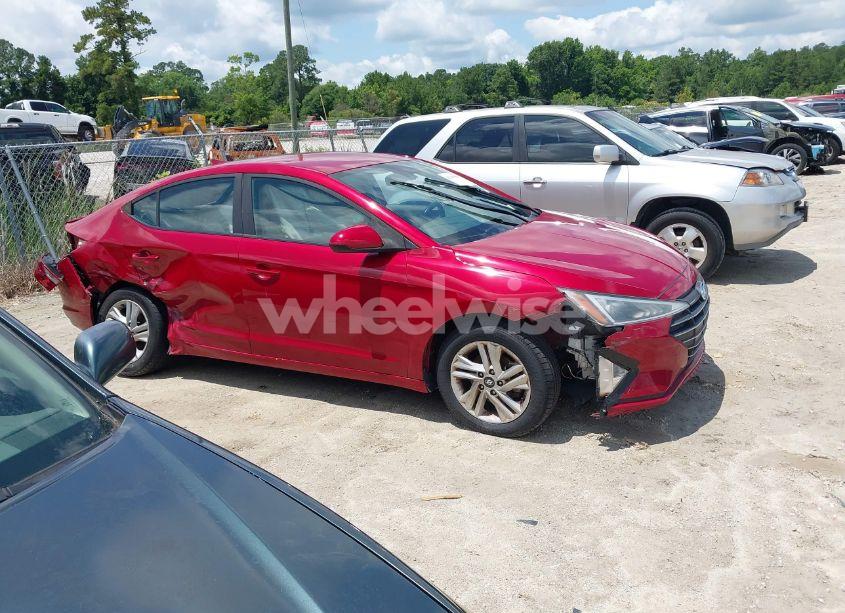 2019 Hyundai Elantra SEL (VIN KMHD84LF2KU842850) main photo