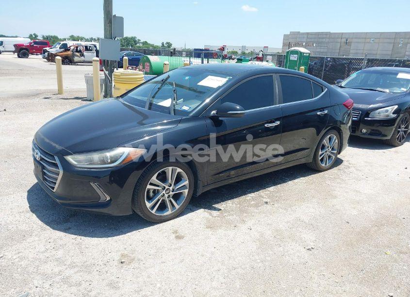Photo 2 of 2017 Hyundai Elantra LIMITED (VIN KMHD84LF3HU161749)