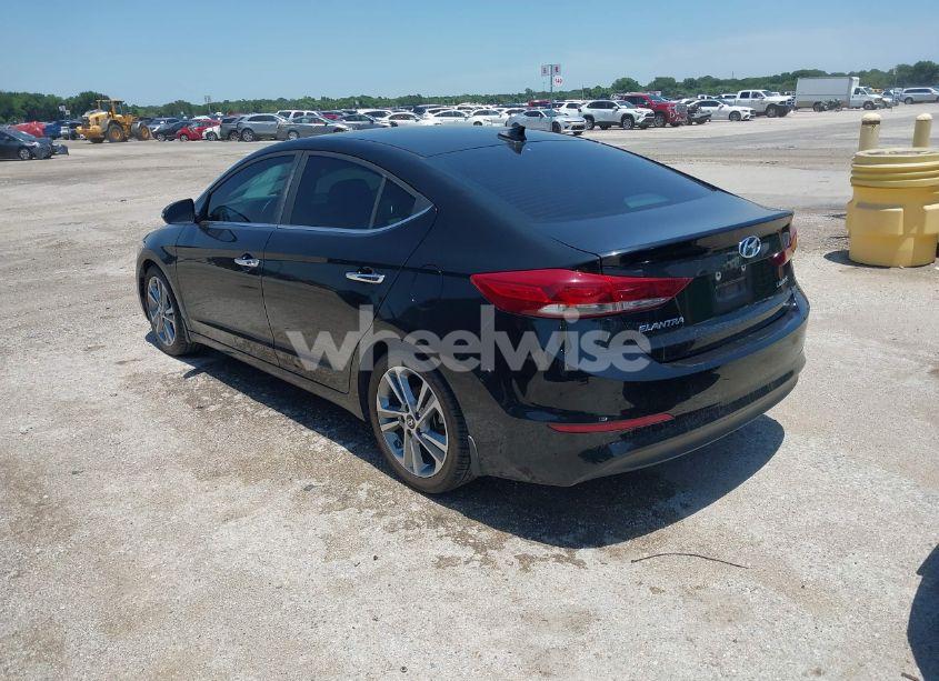 Photo 3 of 2017 Hyundai Elantra LIMITED (VIN KMHD84LF3HU161749)