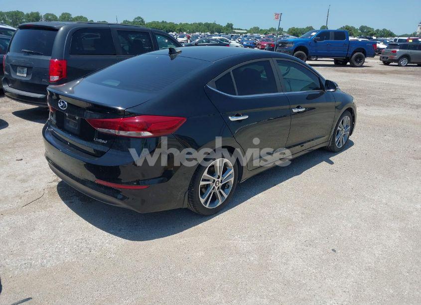 Photo 4 of 2017 Hyundai Elantra LIMITED (VIN KMHD84LF3HU161749)