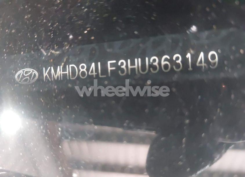 Photo 9 of 2017 Hyundai Elantra VALUE EDITION (VIN KMHD84LF3HU363149)