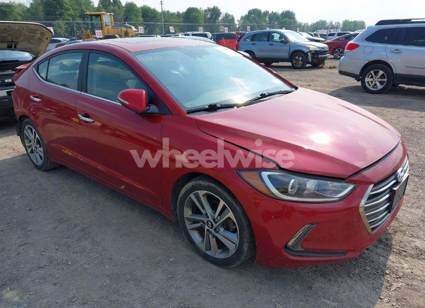 2017 Hyundai Elantra LIMITED (VIN KMHD84LF4HU118411) main photo