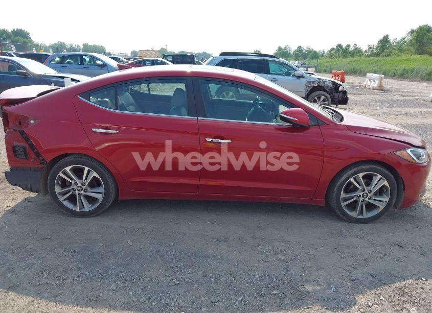 Photo 14 of 2017 Hyundai Elantra LIMITED (VIN KMHD84LF4HU118411)