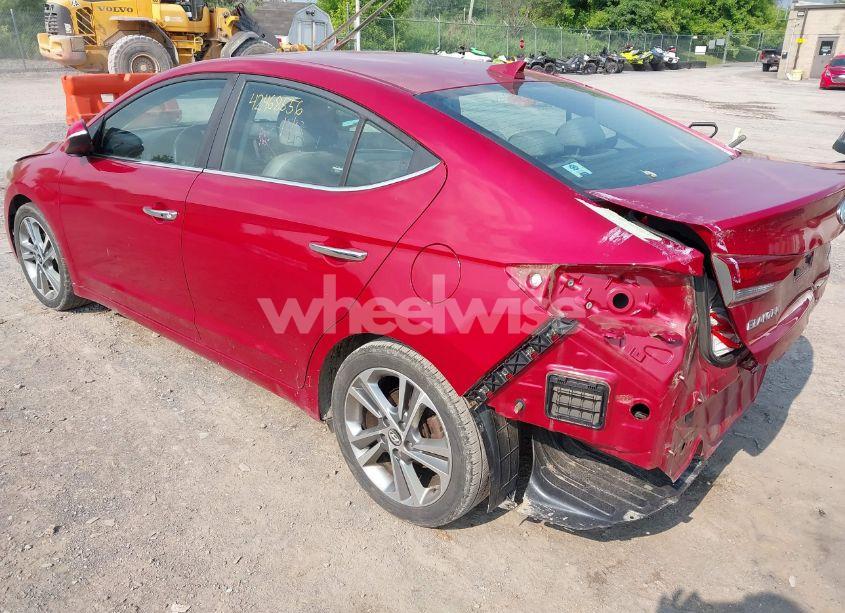 Photo 3 of 2017 Hyundai Elantra LIMITED (VIN KMHD84LF4HU118411)