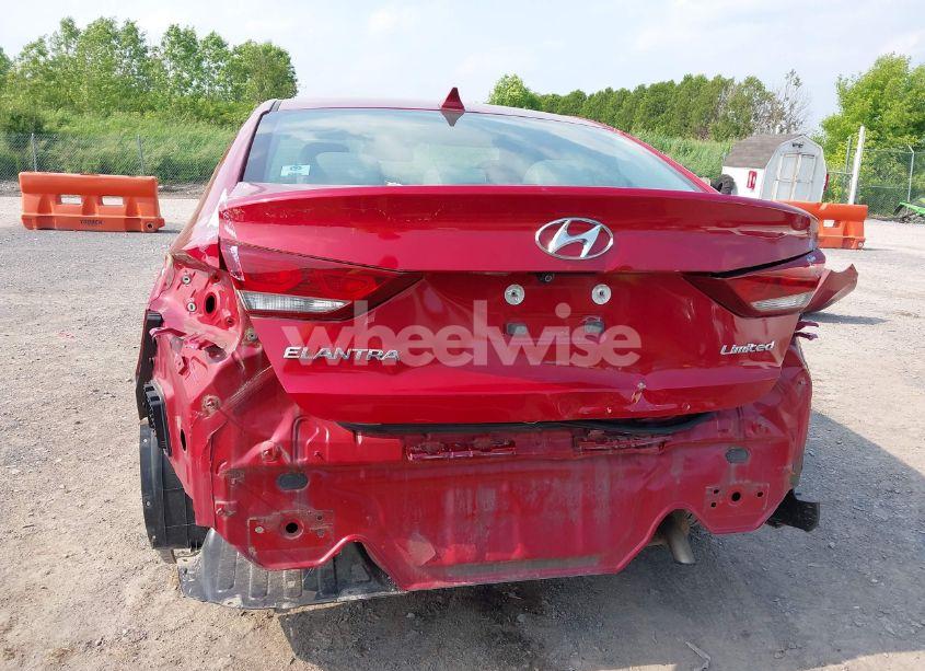 Photo 6 of 2017 Hyundai Elantra LIMITED (VIN KMHD84LF4HU118411)