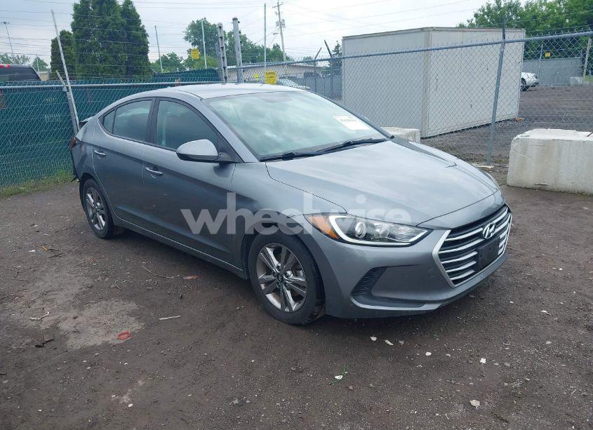 2018 Hyundai Elantra SEL (VIN KMHD84LF4JU477618) main photo