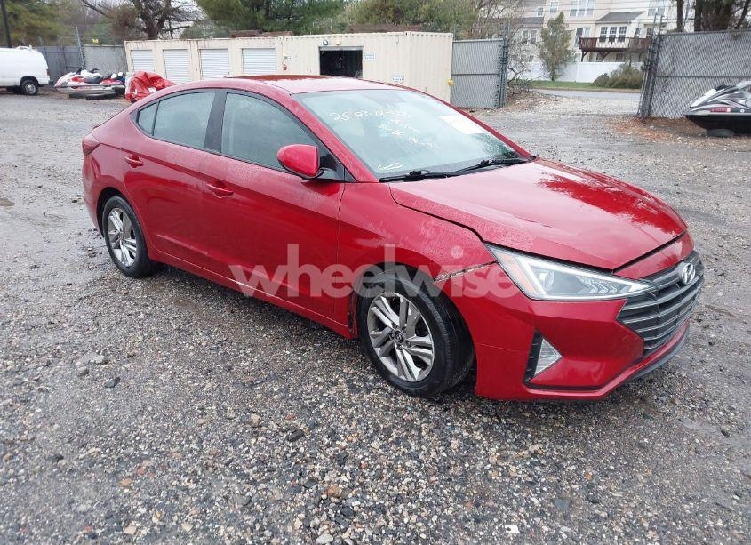 2019 Hyundai Elantra SEL (VIN KMHD84LF4KU749537) main photo