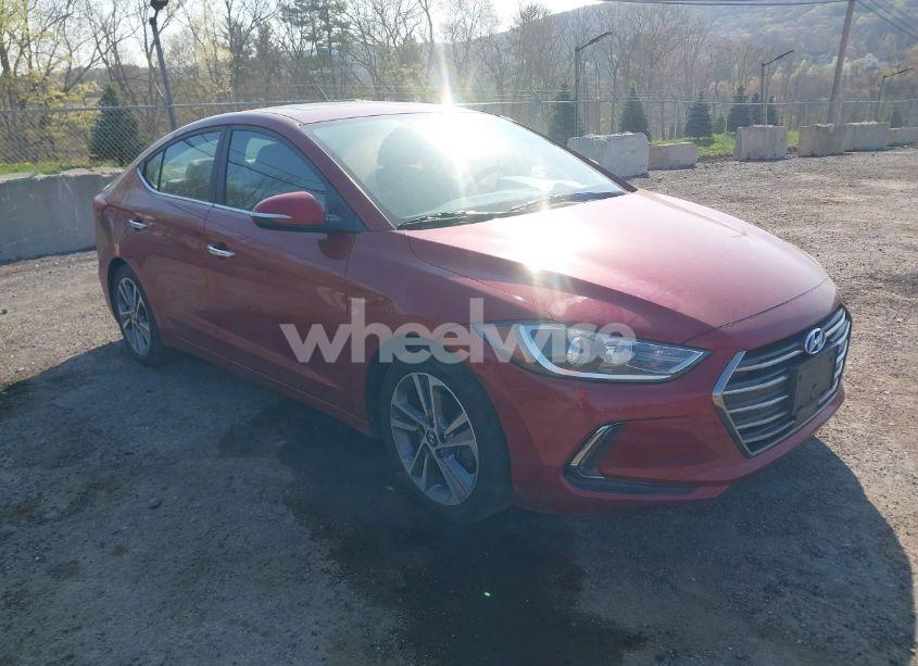 2017 Hyundai Elantra LIMITED (VIN KMHD84LF5HU067047) main photo
