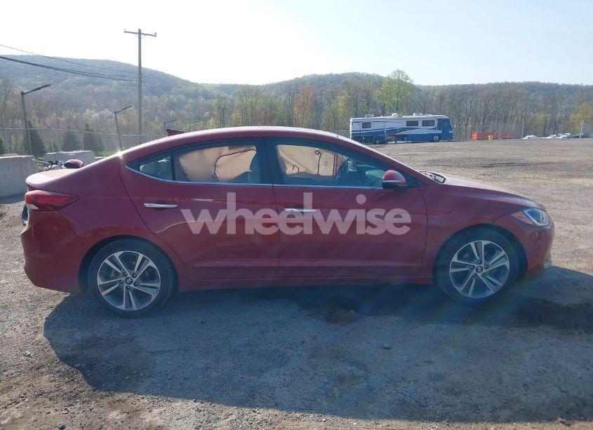 Photo 13 of 2017 Hyundai Elantra LIMITED (VIN KMHD84LF5HU067047)